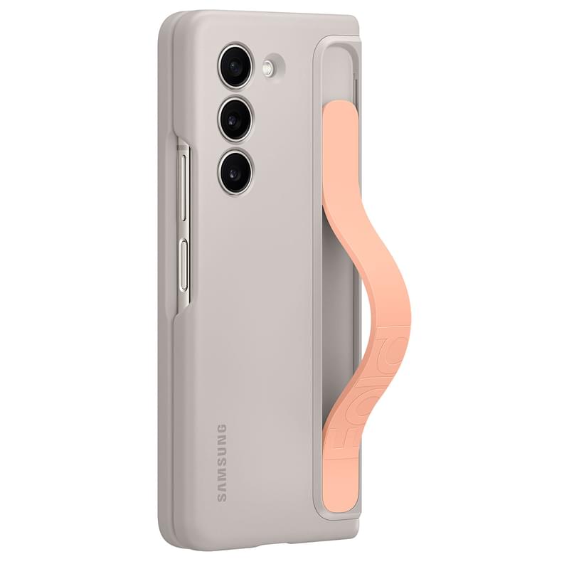 Чехол для Samsung Galaxy Z Fold5 Standing Cover with Strap, Sand (EF-MF946CUEGRU) - фото #0, Technodom.kz