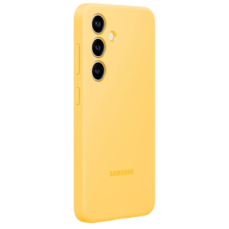 Чехол для смартфона Galaxy S24 (S24) Silicone Case Yellow (EF-PS921TYEGRU) - фото #2, Technodom.kz