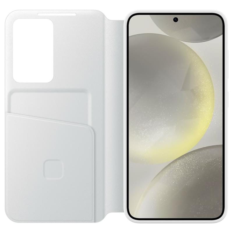 Чехол для смартфона Galaxy S24 (S24) Smart View Wallet Case White (EF-ZS921CWEGRU) - фото #2, Technodom.kz