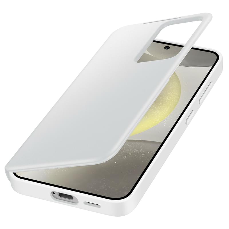 Чехол для смартфона Galaxy S24 (S24) Smart View Wallet Case White (EF-ZS921CWEGRU) - фото #3, Technodom.kz