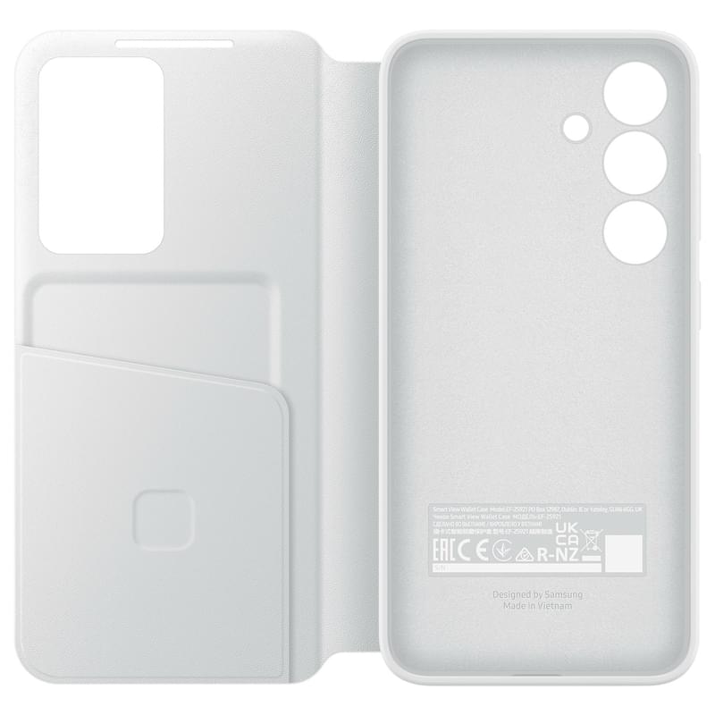 Чехол для смартфона Galaxy S24 (S24) Smart View Wallet Case White (EF-ZS921CWEGRU) - фото #4, Technodom.kz
