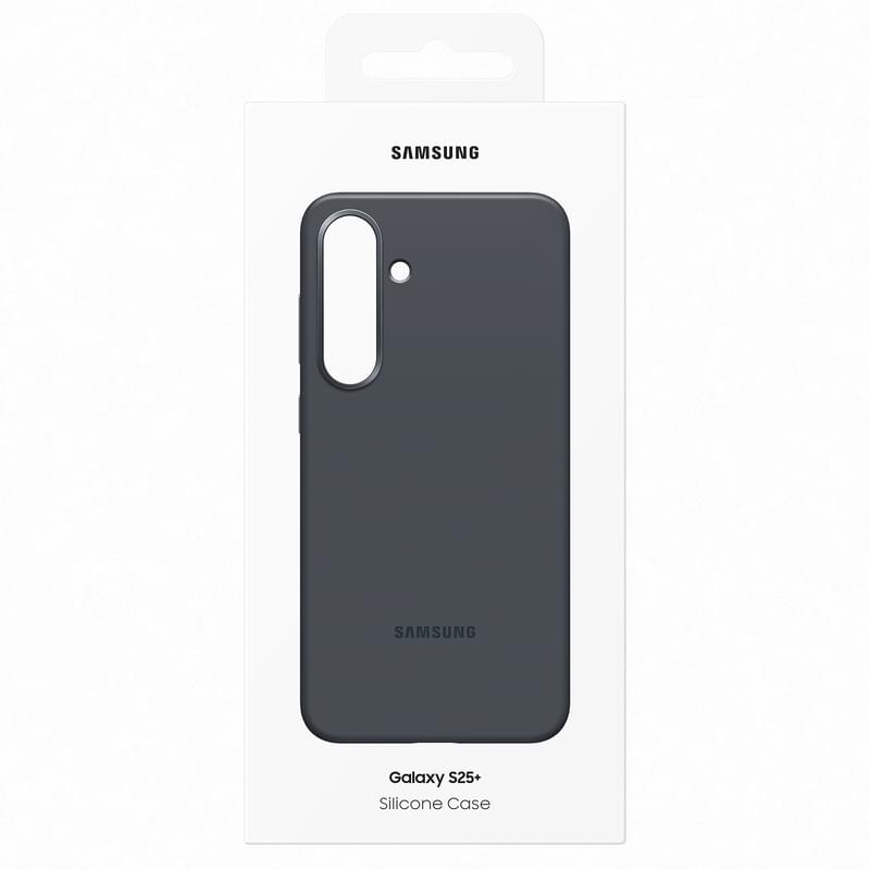 Samsung Galaxy қаптама үшін S25+ Silicone Cover Black (EF-PS936CBEGRU) - фото #6, Technodom.kz