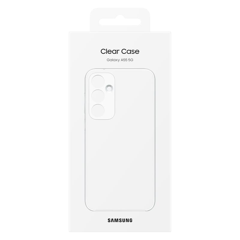 Galaxy A55 қаптама үшін (A55) Clear Cover (EF-QA556CTEGRU) - фото #5, Technodom.kz