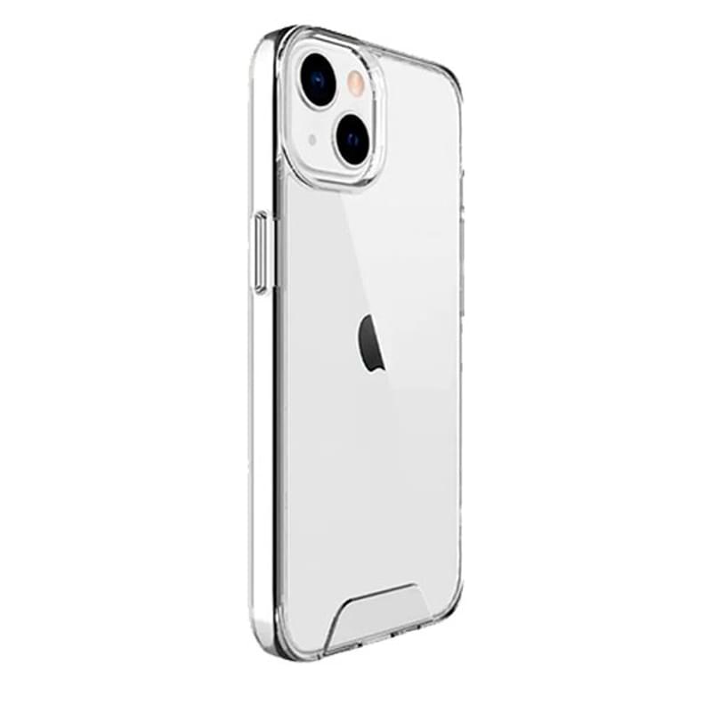 Чехол для iPhone 14, A-Case, Силикон, Прозрачный (CASE-CL-14) - фото #1, Technodom.kz