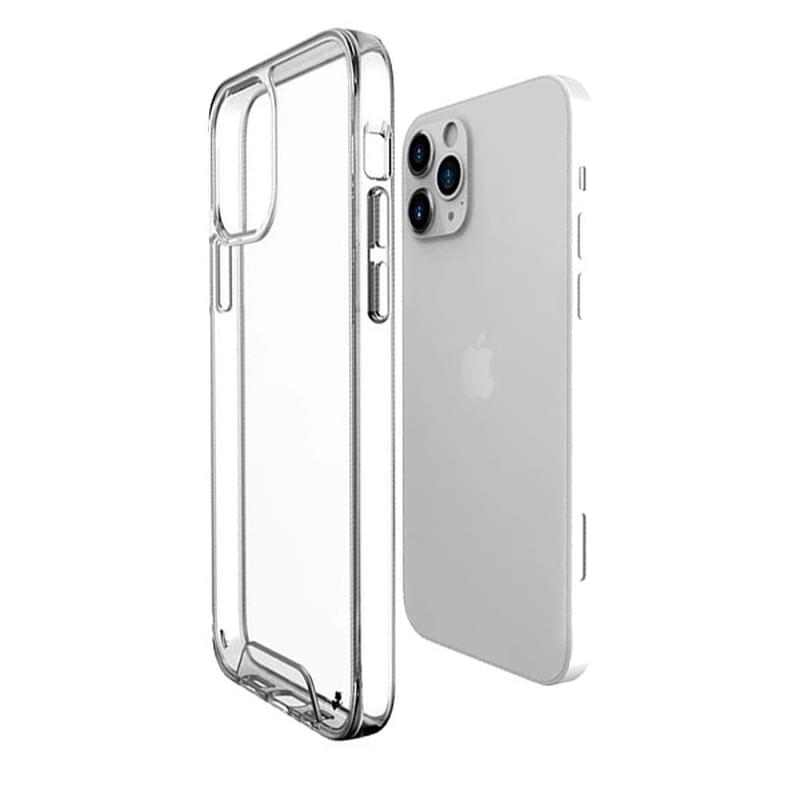 Чехол для iPhone 14 Pro, A-Case, Силикон, Прозрачный (CASE-CL-14 Pro) - фото #0, Technodom.kz