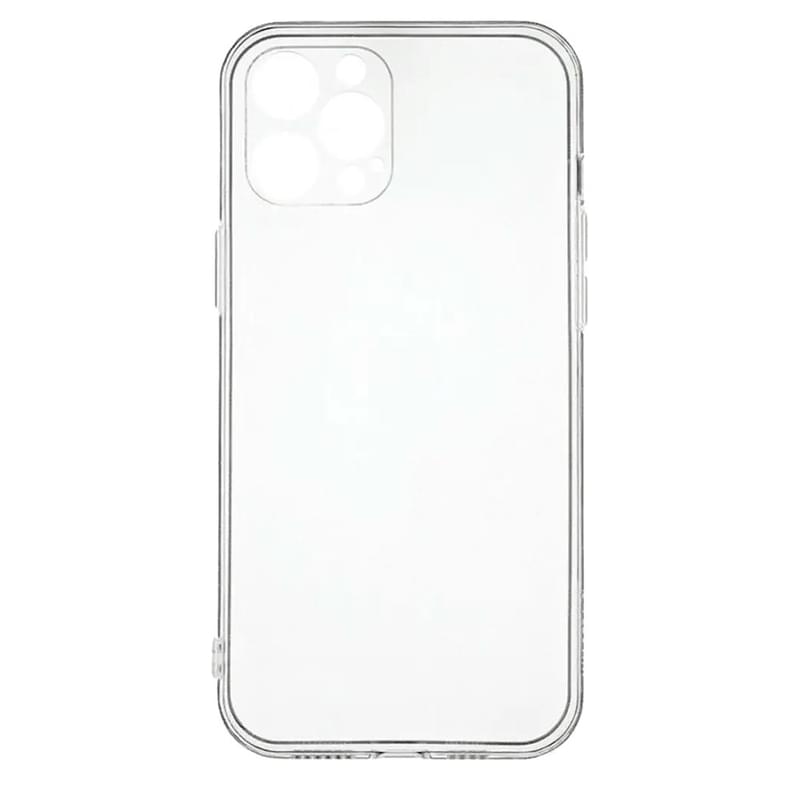Чехол для iPhone 14 Pro Max, A-Case, Силикон, Прозрачный (CASE-CL-14 Pro Max) - фото #0, Technodom.kz
