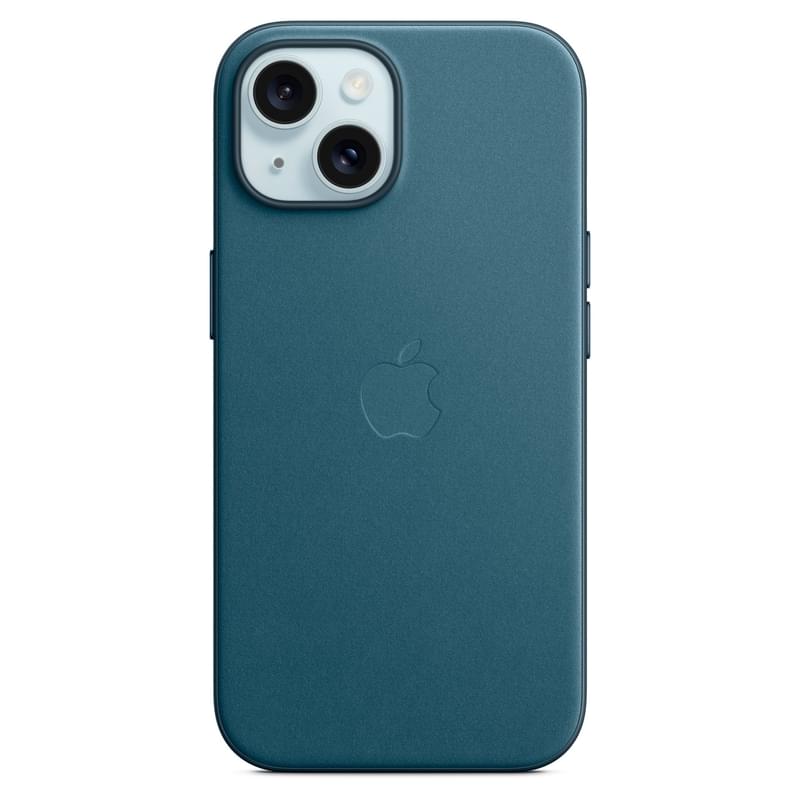 Чехол для iPhone 15 FineWoven Case with MagSafe, Pacific Blue (MT3G3ZM/A) - фото #0, Technodom.kz
