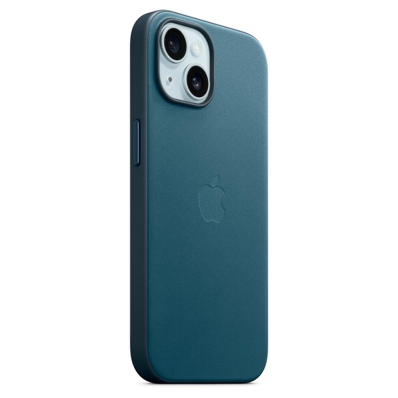 Чехол для iPhone 15 FineWoven Case with MagSafe, Pacific Blue (MT3G3ZM/A) - фото #5, Technodom.kz