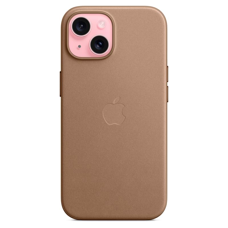 Чехол для iPhone 15 FineWoven Case with MagSafe, Taupe (MT3C3ZM/A) - фото #1, Technodom.kz