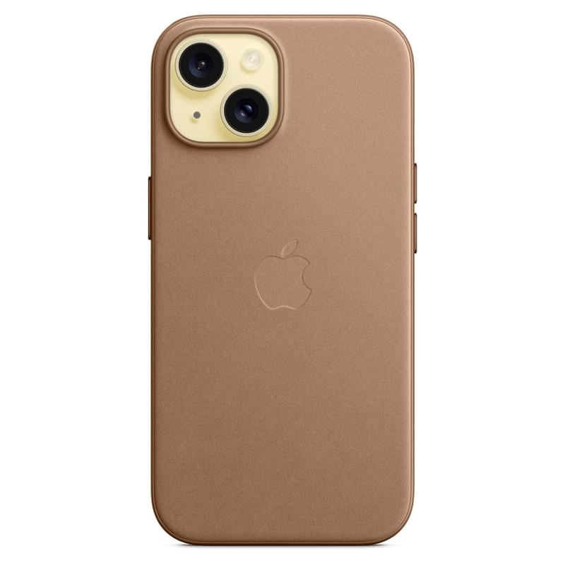 Чехол для iPhone 15 FineWoven Case with MagSafe, Taupe (MT3C3ZM/A) - фото #2, Technodom.kz