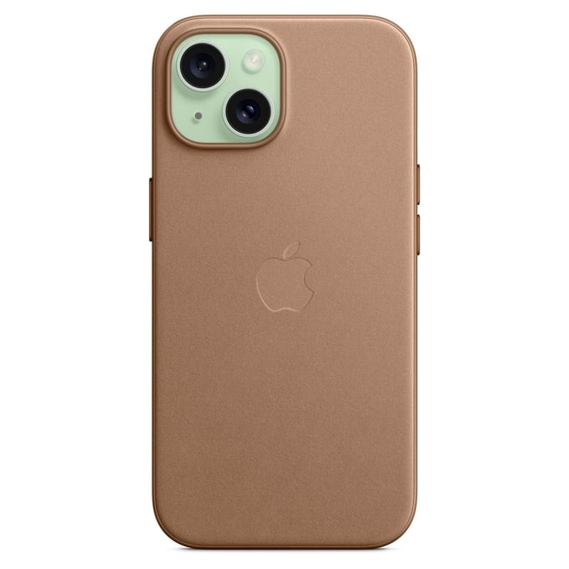 Чехол для iPhone 15 FineWoven Case with MagSafe, Taupe (MT3C3ZM/A) - фото #3, Technodom.kz