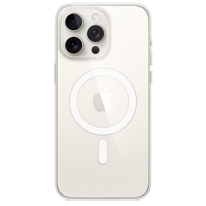 Чехол для iPhone 15 Pro Max, Clear Case with MagSafe (MT233ZM/A) - фото #2, Technodom.kz