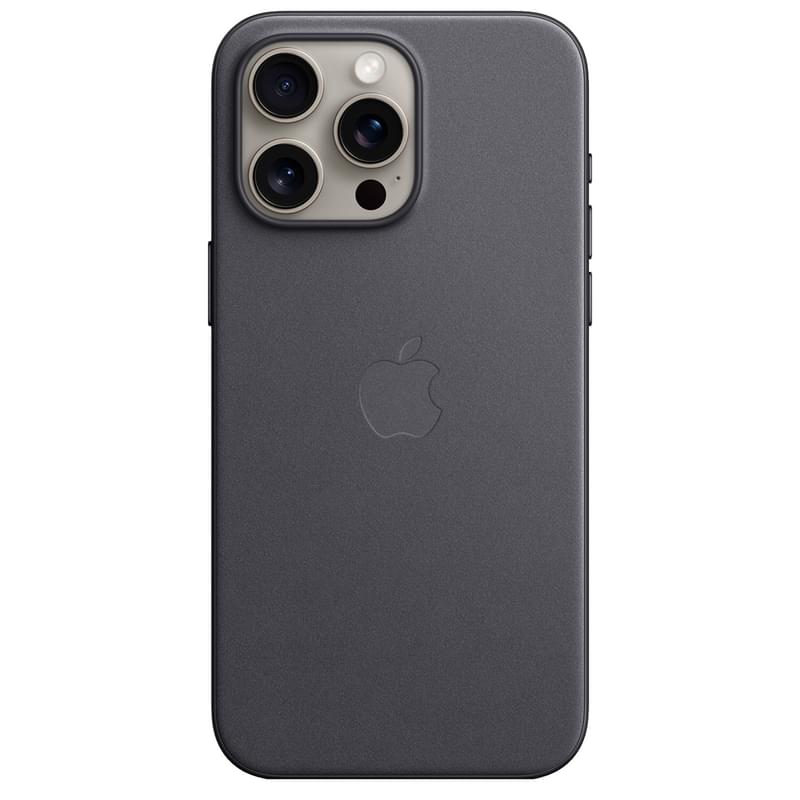 Чехол для iPhone 15 Pro Max FineWoven Case with MagSafe, Black (MT4V3ZM/A) - фото #0, Technodom.kz