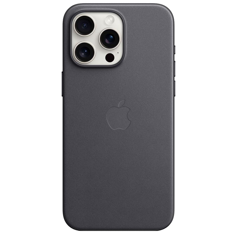 Чехол для iPhone 15 Pro Max FineWoven Case with MagSafe, Black (MT4V3ZM/A) - фото #2, Technodom.kz
