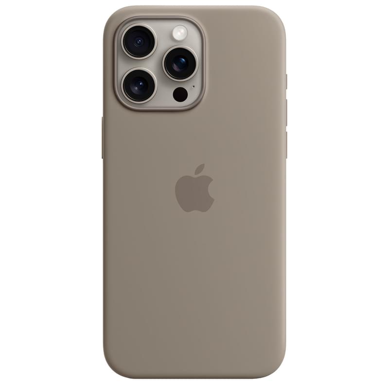 Чехол для iPhone 15 Pro Max, Silicone Case with MagSafe, Clay (MT1Q3ZM/A) - фото #0, Technodom.kz