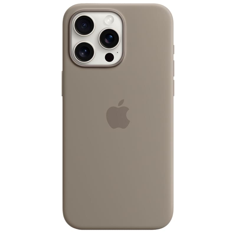 Чехол для iPhone 15 Pro Max, Silicone Case with MagSafe, Clay (MT1Q3ZM/A) - фото #2, Technodom.kz