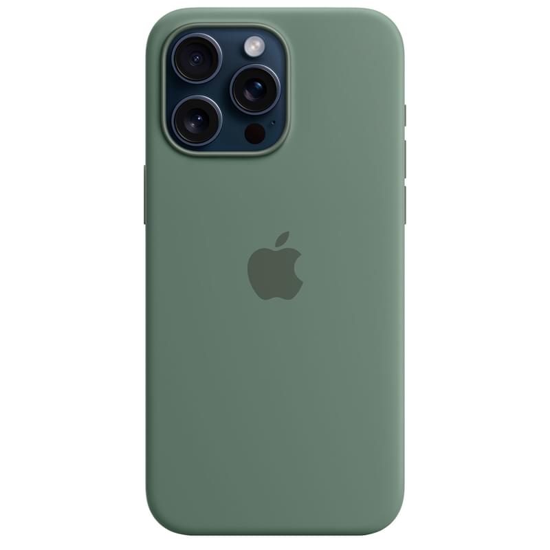 Чехол для iPhone 15 Pro Max, Silicone Case with MagSafe, Cypress (MT1X3ZM/A) - фото #1, Technodom.kz