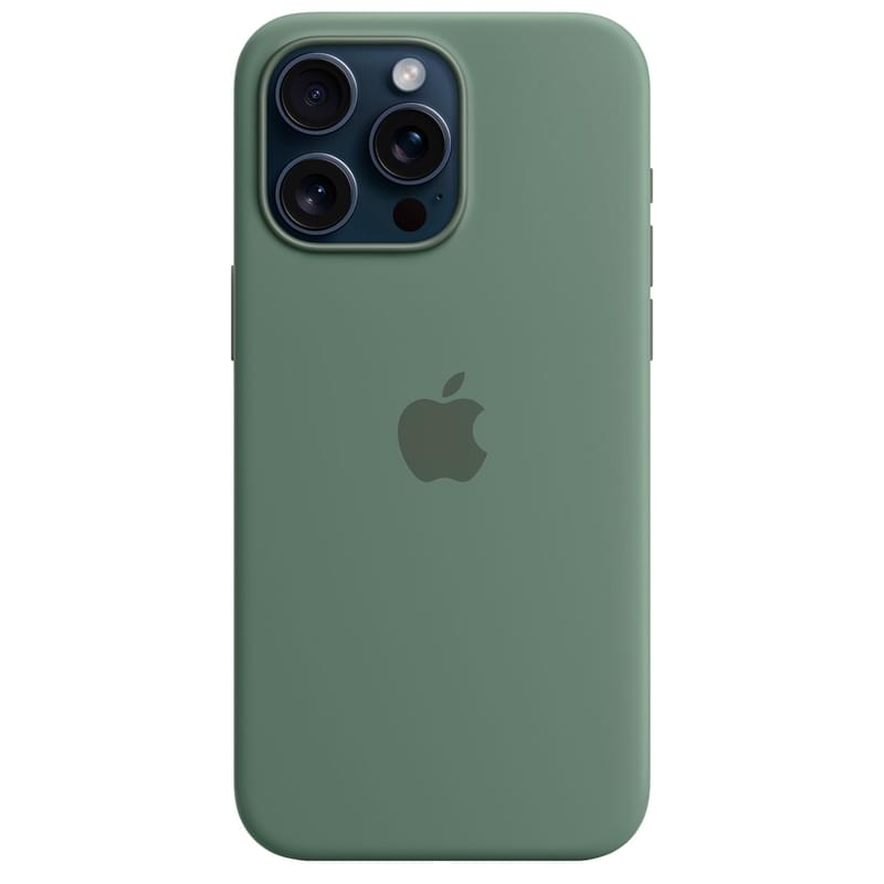 Чехол для iPhone 15 Pro Max, Silicone Case with MagSafe, Cypress (MT1X3ZM/A) - фото #1, Technodom.kz