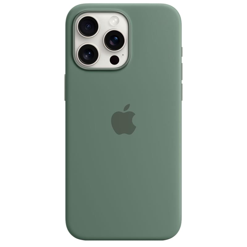Чехол для iPhone 15 Pro Max, Silicone Case with MagSafe, Cypress (MT1X3ZM/A) - фото #2, Technodom.kz