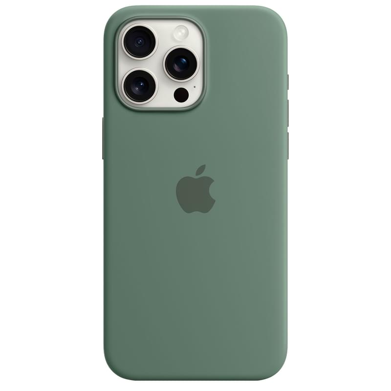 Чехол для iPhone 15 Pro Max, Silicone Case with MagSafe, Cypress (MT1X3ZM/A) - фото #2, Technodom.kz