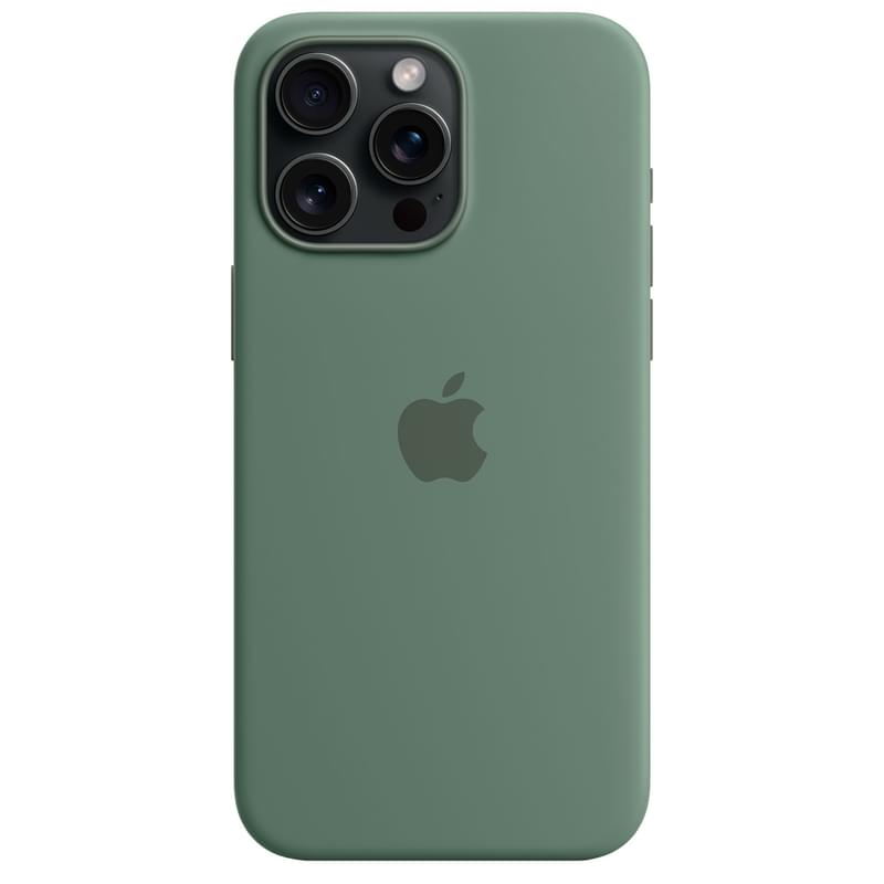 Чехол для iPhone 15 Pro Max, Silicone Case with MagSafe, Cypress (MT1X3ZM/A) - фото #3, Technodom.kz