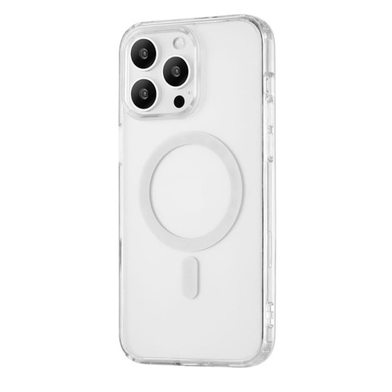 Чехол для iPhone 15 Pro Max, ROCKET, MagSafe, Clear silicon, TPU+PC (RCS610TT67PPR-I23M) - фото #1, Technodom.kz