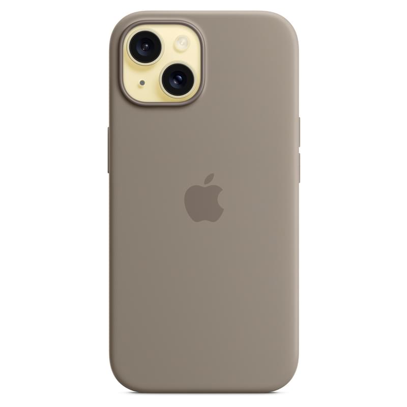 Чехол для iPhone 15, Silicone Case with MagSafe, Clay (MT0Q3ZM/A) - фото #2, Technodom.kz