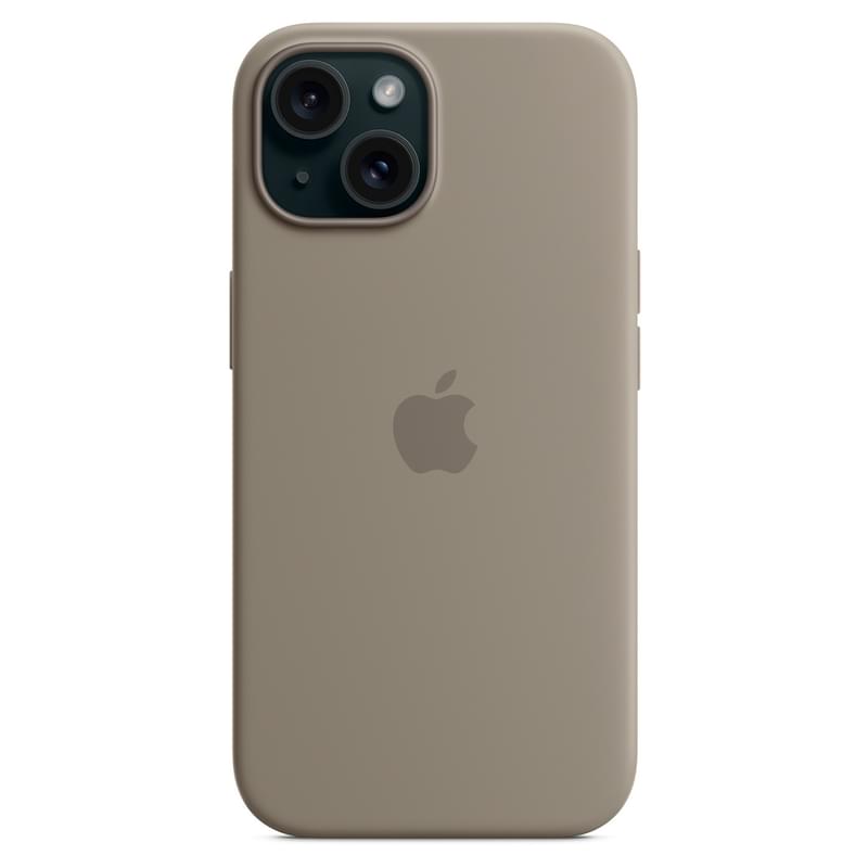 Чехол для iPhone 15, Silicone Case with MagSafe, Clay (MT0Q3ZM/A) - фото #4, Technodom.kz