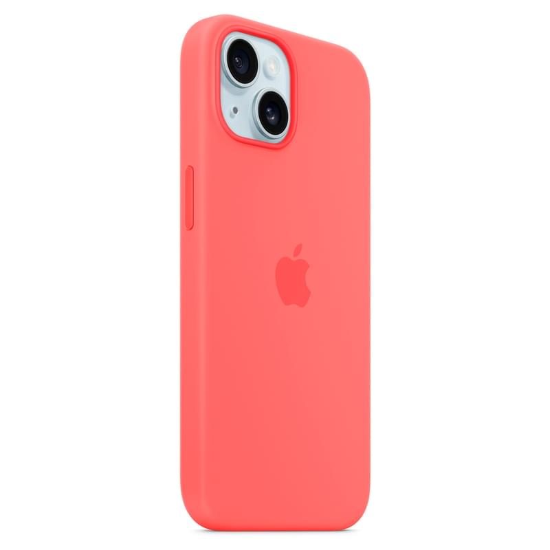 Чехол для iPhone 15, Silicone Case with MagSafe, Guava (MT0V3ZM/A) - фото #5, Technodom.kz