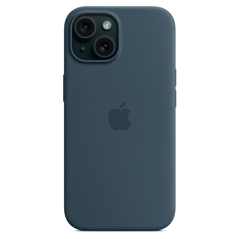 IPhone 15 корпусы, MagSafe бар силикон қорапшасы, Storm Blue (MT0N3ZM/A) - фото #4, Technodom.kz