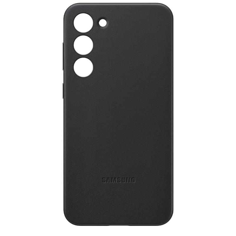 Чехол для Samsung Galaxy S23+ Leather Cover, Black (EF-VS916LBEGRU) - фото #0, Technodom.kz