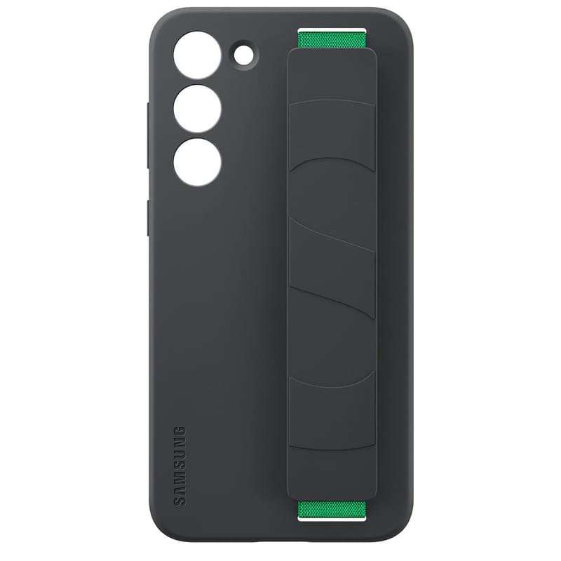 Samsung Galaxy S23+ Silicone Grip Cover, Black қабы (EF-GS916TBEGRU) - фото #0, Technodom.kz