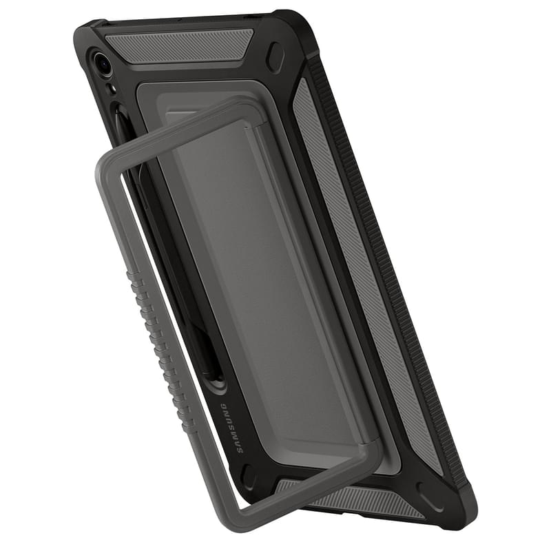 Планшет қабы Samsung Galaxy Tab S9 11" Outdoor Cover ,titan (EF-RX710CBEGRU) - фото #4, Technodom.kz