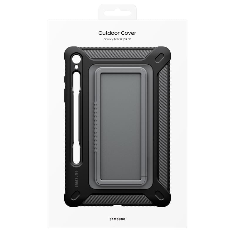 Планшет қабы Samsung Galaxy Tab S9 11" Outdoor Cover ,titan (EF-RX710CBEGRU) - фото #8, Technodom.kz