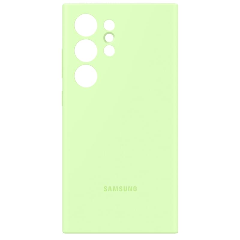 Чехол для смартфона Galaxy S24 Ultra (S24 Ultra) Silicone Case Lime (EF-PS928TGEGRU) - фото #3, Technodom.kz