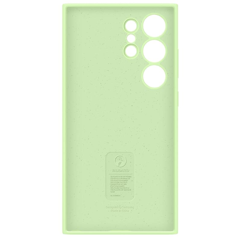 Чехол для смартфона Galaxy S24 Ultra (S24 Ultra) Silicone Case Lime (EF-PS928TGEGRU) - фото #4, Technodom.kz