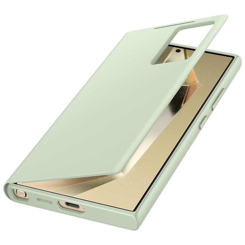 Чехол для смартфона Galaxy S24 Ultra (S24 Ultra) Smart View Wallet Case Light Green (EF-ZS928CGEGRU) - фото #3, Technodom.kz Чехол для смартфона Galaxy S24 Ultra (S24 Ultra) Smart View Wallet Case Light Green (EF-ZS928CGEGRU) - фото #3, Technodom.kz