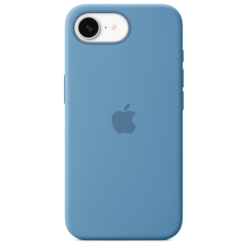 Чехол для смартфона iPhone 16e Silicone Case – Winter Blue (MD3Q4ZM/A) - фото #0, Technodom.kz