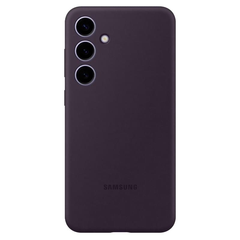 Galaxy S24+ қаптама үшін (S24+) Silicone Case Dark Violet (EF-PS926TEEGRU) - фото #0, Technodom.kz
