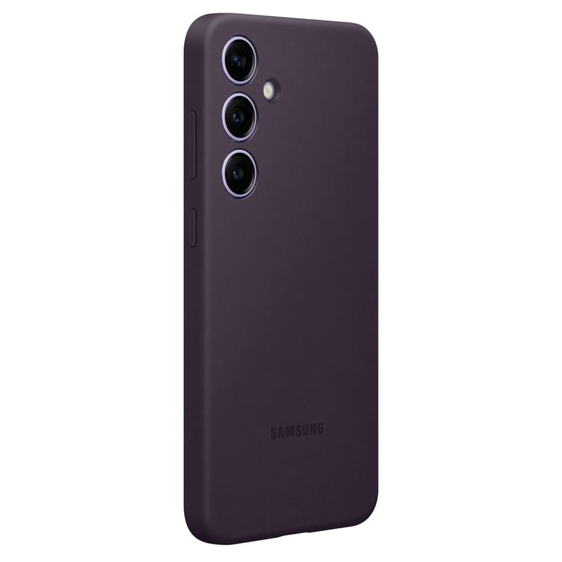 Galaxy S24+ қаптама үшін (S24+) Silicone Case Dark Violet (EF-PS926TEEGRU) - фото #1, Technodom.kz