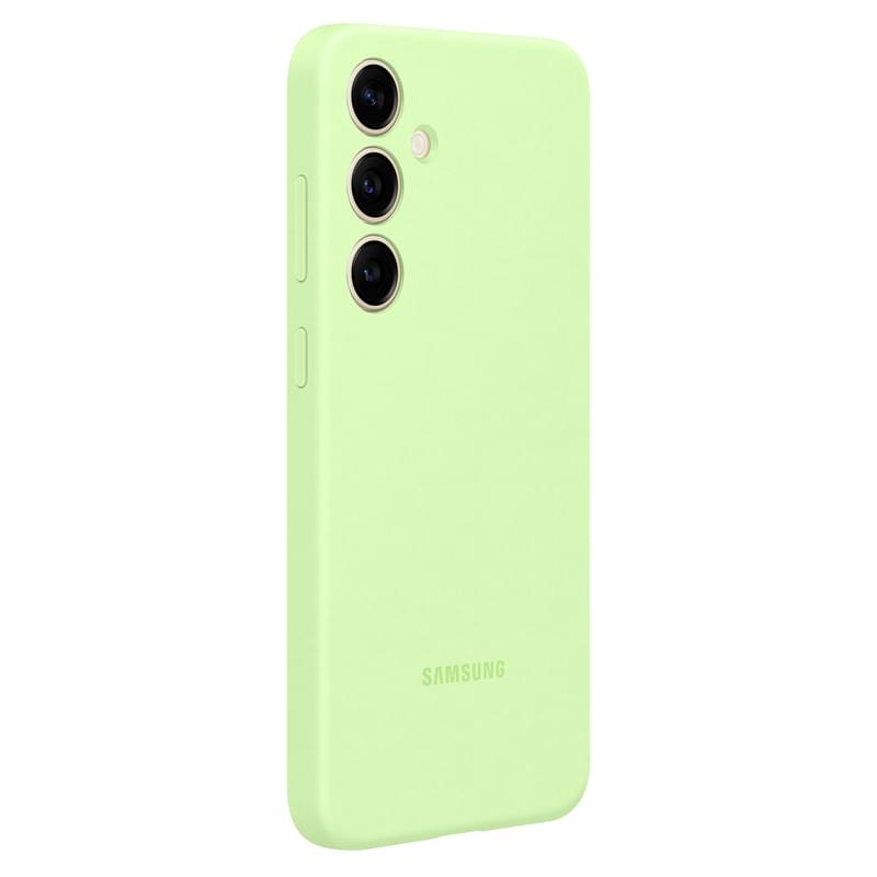Чехол для смартфона Galaxy S24+ (S24+) Silicone Case Lime (EF-PS926TGEGRU) - фото #1, Technodom.kz