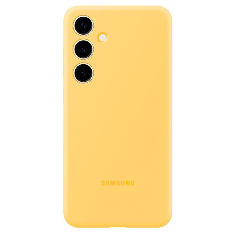 Чехол для смартфона Galaxy S24+ (S24+) Silicone Case Yellow (EF-PS926TYEGRU) - фото #0, Technodom.kz