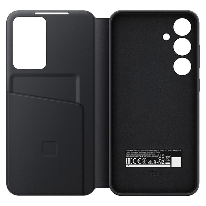 Чехол для смартфона Galaxy S24+ (S24+) Smart View Wallet Case black (EF-ZS926CBEGRU) - фото #4, Technodom.kz
