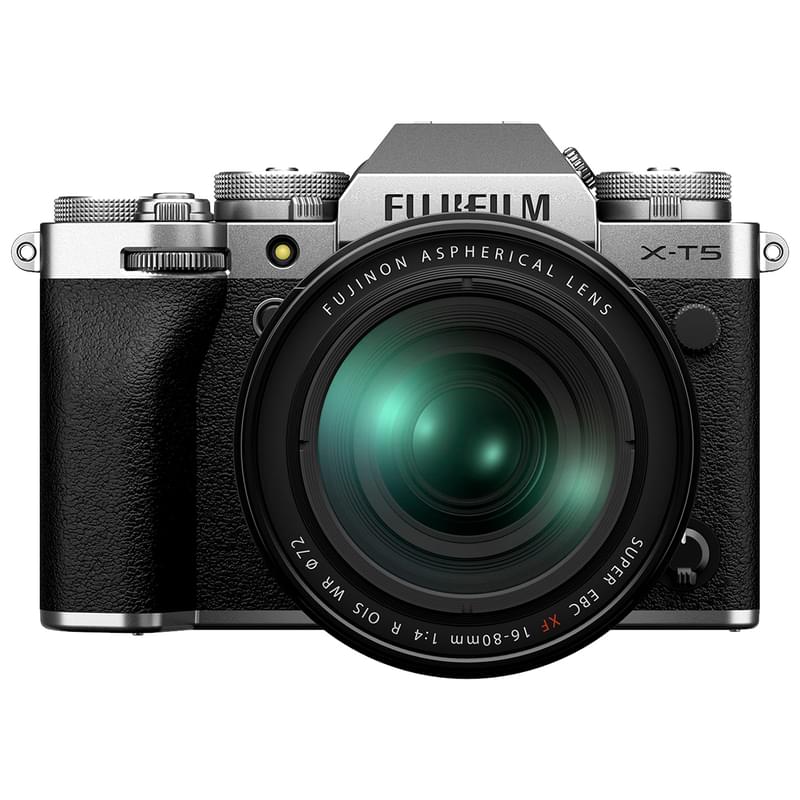 Беззеркальный фотоаппарат FUJIFILM X-T5 Kit 16-80 mm Silver - фото #0, Technodom.kz