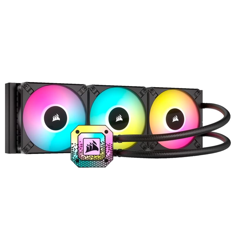 Система жидкостного охлаждения для CPU Corsair iCUE H150i 360 ELITE CAPELLIX XT BK (LGA1700/AM5) - фото #0, Technodom.kz Система жидкостного охлаждения для CPU Corsair iCUE H150i 360 ELITE CAPELLIX XT BK (LGA1700/AM5) - фото #0, Technodom.kz