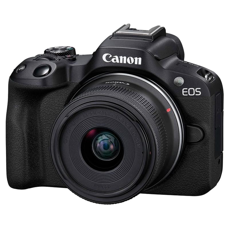 Canon EOS R50 RF-S 18-45 IS STM Black Фотоаппараты - фото #4, Technodom.kz