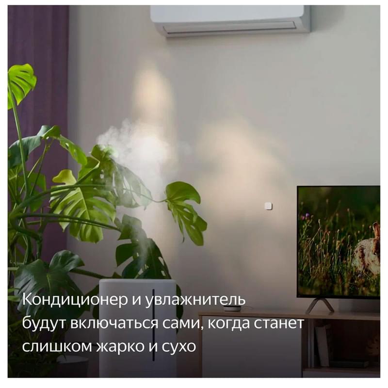 Датчик температуры и влажности Яндекс с Zigbee (YNDX-00523) - фото #6, Technodom.kz