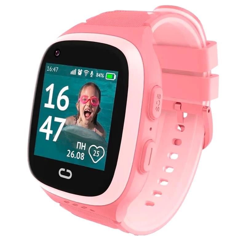 Детские смарт-часы Aimoto Ocean 4G, Розовый (9200403) - купить по ...
