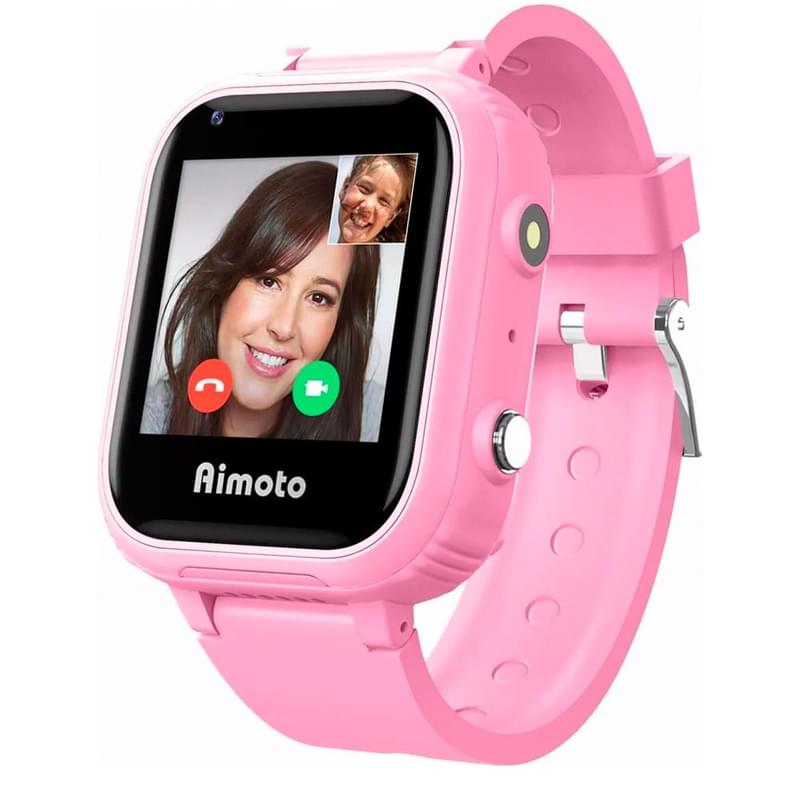 Aimoto Pro 4G балалар смарт сағаты, Қызғылт (8100804) - фото #0, Technodom.kz