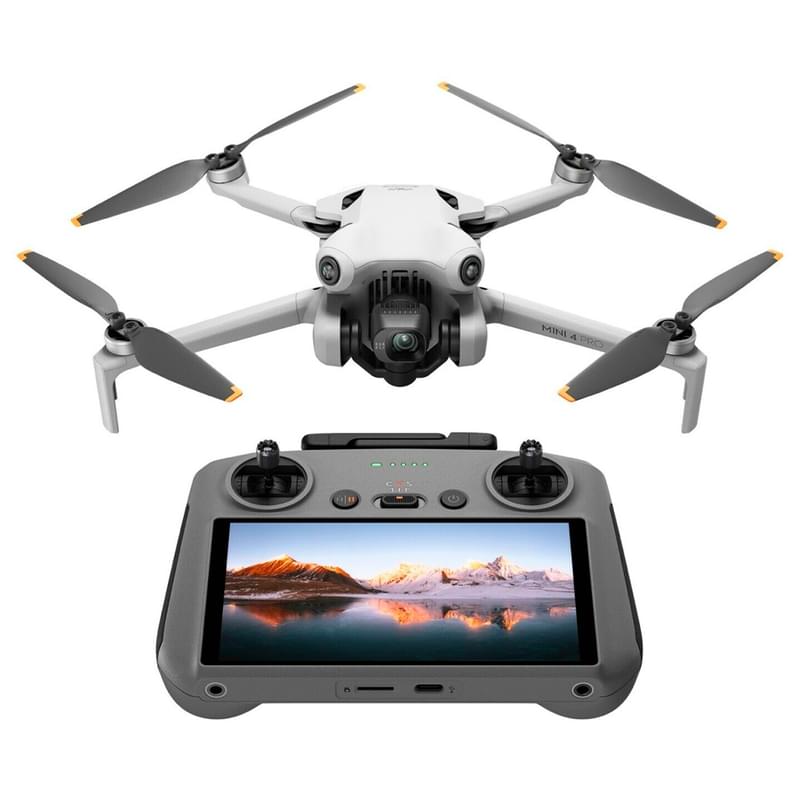Дрон DJI Mini 4 Pro RC 2 белый - фото #0, Technodom.kz